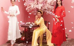 Top 3 Hoa hậu Hoàn vũ Việt Nam đẹp dịu dàng trong bộ ảnh đón tết