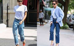 5 cách diện jeans sang trọng của Victoria Beckham
