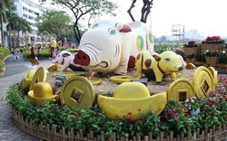 Hình ảnh làng quê tại hội hoa xuân khiến nhiều người “mê mệt” ở Sài Gòn