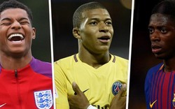 10 ngôi sao U23 xuất sắc nhất châu Âu: Rashford ‘đấu’ Mbappe