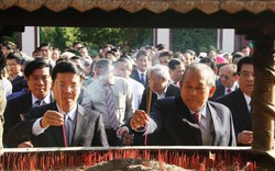 Mùng 4 Tết, Phó Thủ tướng Trương Hòa Bình về Bình Định dâng hương