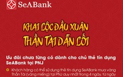 Mua vàng ngày vía thần tài bằng thẻ tín dụng SeABank