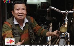 Clip: Người đàn ông Hà Nội bán nhà mặt phố để sưu tầm xe đạp cổ