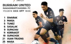 Xuân Trường mắc lỗi, Buriram United hòa đội bóng dưới cơ