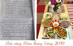 Văn khấn cúng Rằm tháng Giêng 2019 chuẩn nhất