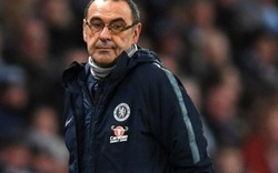 HLV Sarri chỉ còn 3 trận để "cứu ghế" tại Chelsea