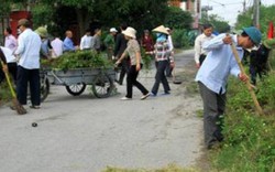 Hải Phòng: Xắn tay dọn rác làng, rác đồng, dân mới khỏe