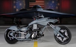 Tò mò chiếc môtô mang tên “Bóng ma” của quân đội Mỹ