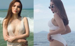 Giai nhân cũ của Cường Đô la khác người nhờ mặc bikini... đi bốt