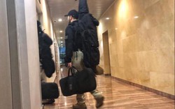Lính bắn tỉa của Mỹ xuất hiện ở sân bay Nội Bài trước giờ Trump đến
