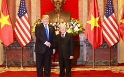 Tổng Bí thư, Chủ tịch nước Nguyễn Phú Trọng tiếp Tổng thống Trump