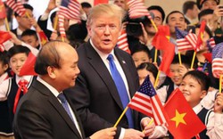 Ảnh: Thủ tướng Nguyễn Xuân Phúc hội kiến Tổng thống Donald Trump