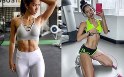 Rãnh bụng đẹp nhờ tập luyện của 3 "nữ thần phòng gym" Thái Lan