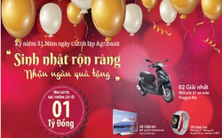 Agribank dành 6000 giải thưởng trao cho khách hàng nhân dịp sinh nhật lần thứ 31