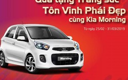 Kia Morning tặng quà trang sức tôn vinh phái đẹp