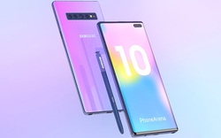 Galaxy Note 10 siêu đẹp xuất hiện, thách thức iPhone 11