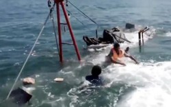 Bị tông chìm tàu, ngư dân vẫn tiếp tục đánh bắt trên tàu cứu nạn