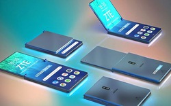 ZTE làm smartphone gập lại, đẹp hơn Galaxy Fold và Mate X?