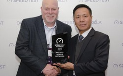 VinaPhone nhận giải thưởng nhà mạng có tốc độ 3G/4G số một Việt Nam