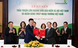 Vietcombank ký kết thỏa thuận liên ngành với Bảo hiểm xã hội Việt Nam