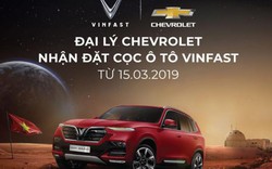 Đại lý Chevrolet chính thức nhận đặt cọc xe ô tô VinFast