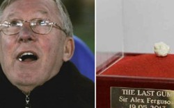 Bã kẹo cao su hiếm có của Sir Alex được bán giá cắt cổ