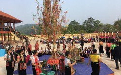 Cao nguyên Mộc Châu tổ chức linh đình Lễ hội Cầu Mưa