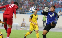 ẢNH: U23 Việt Nam trút cơn mưa bàn thắng vào lưới đối thủ