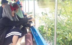 An Giang: Du lịch sông nước Vàm Nao và câu cá giải trí
