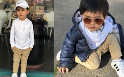 Mới 2 tuổi, con trai Đan Trường đã đầy quần áo hàng hiệu, xứng danh "Rich Kid"
