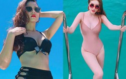 Gái ngoan showbiz hiếm hoi thử nghiệm bikini, monokini khoét hiểm