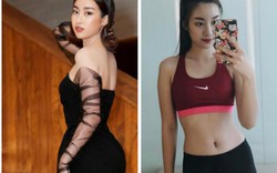 Đỗ Mỹ Linh "nở hậu" nhờ các bài tập gym nặng