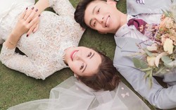 Vợ Phan Văn Đức tung loạt ảnh cưới khoe nhan sắc chuẩn "đại mỹ nhân"