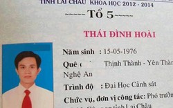 Khai trừ Đảng cựu Trưởng phòng Cảnh sát kinh tế sử dụng bằng giả