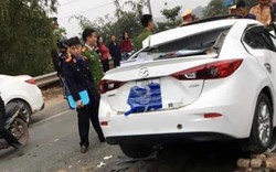 Nghi gây tai nạn bỏ chạy, tài xế xe Mazda tông vào xe ben tử vong
