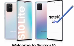 Chính thức: Samsung ra mắt Galaxy S10 Lite và Galaxy Note 10 Lite