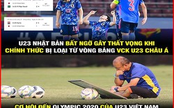 U23 Nhật Bản bị loại ngay vòng bảng khiến thầy Park "hoang mang"