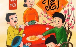 Năm mới đến, chỉ mong bố mẹ một đời bình an!