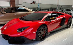 Siêu xe Lamborghini Aventador được chủ nhân thay đổi màu sắc mới