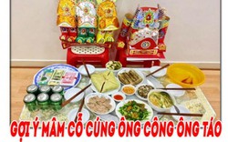 Gợi ý làm mâm cúng ông Công ông Táo đủ đầy cho dân văn phòng