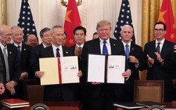 Ông Trump chính thức ký thỏa thuận thương mại đầu tiên với Trung Quốc