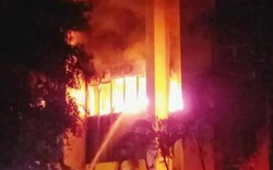 Cháy lớn tại tòa nhà dầu khí:  2 người tử vong, 13 người bị thương