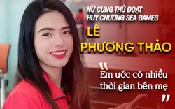 Nữ cung thủ đoạt huy chương SEA Games Lê Phương Thảo: "Em ước có nhiều thời gian bên mẹ"
