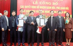 2 lãnh đạo Sở Khoa học và Công nghệ Hà Nội vừa được bổ nhiệm là ai?