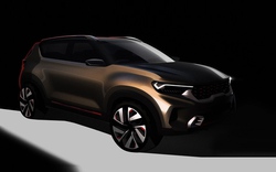 Kia hé lộ thêm hình ảnh concept SUV mới, cạnh tranh với Honda HR-V