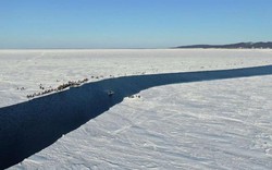 536 ngư dân Nga mắc kẹt trên tảng băng trôi khổng lồ
