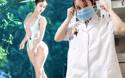 Nữ bác sĩ chống Corona trở thành tâm điểm "gây sốt" vì hình thể "búp bê cơ bắp"