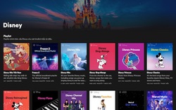 Thế giới Disney kỳ diệu xuất hiện trên ứng dụng nghe nhạc Spotify