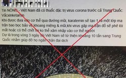 Thanh niên tung tin đưa ketamin qua đường mũi chữa được virus Corona