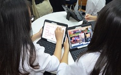 Đà Nẵng: Nghỉ học do virus Corona, học sinh học bài qua mạng tại nhà